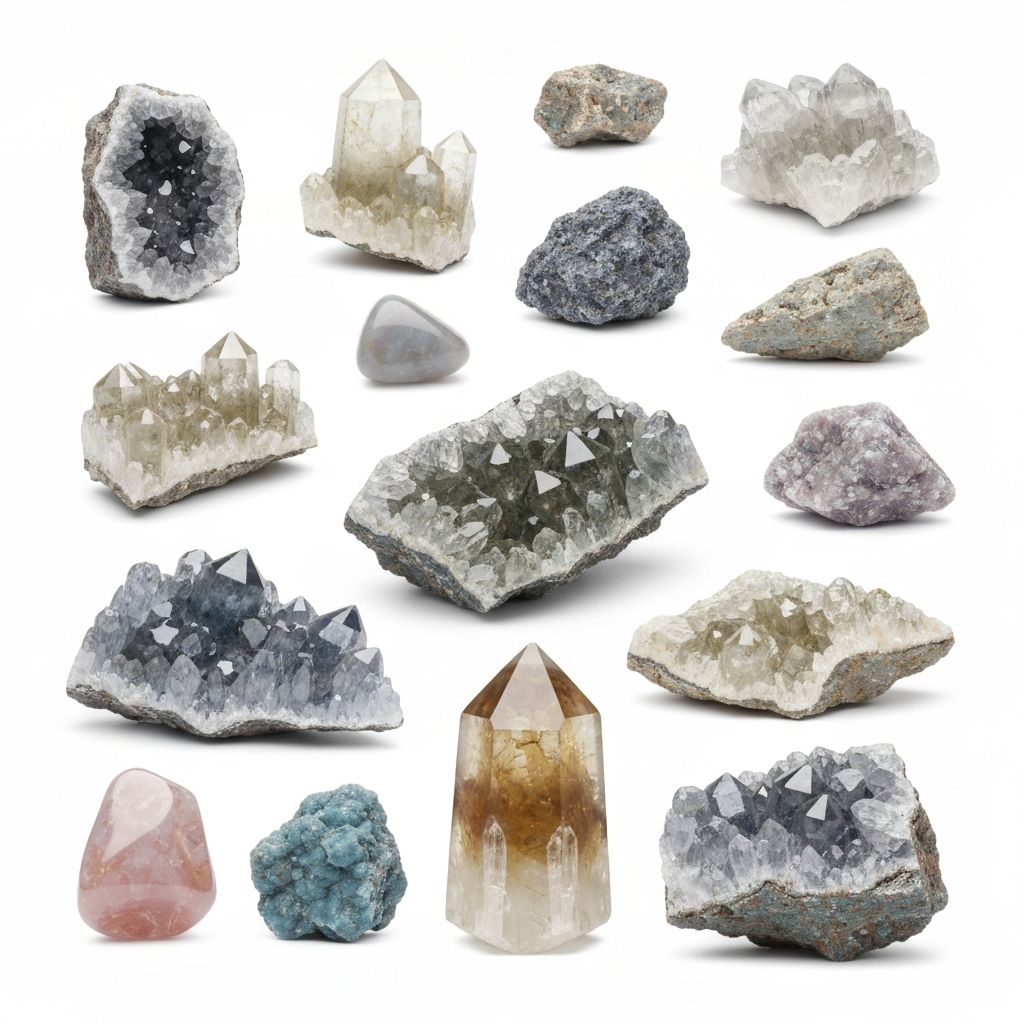 Natürliche Mineralien